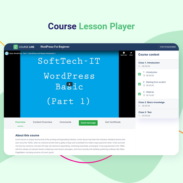 Course LMS - Learning Management System - 2