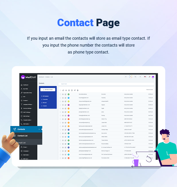 Maildoll - Email Marketing Application - A SAAS Based Email Marketing Software
