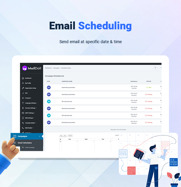 Maildoll - Email Marketing Application - A SAAS Based Email Marketing Software