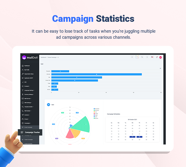 Maildoll - Email Marketing Application - A SAAS Based Email Marketing Software