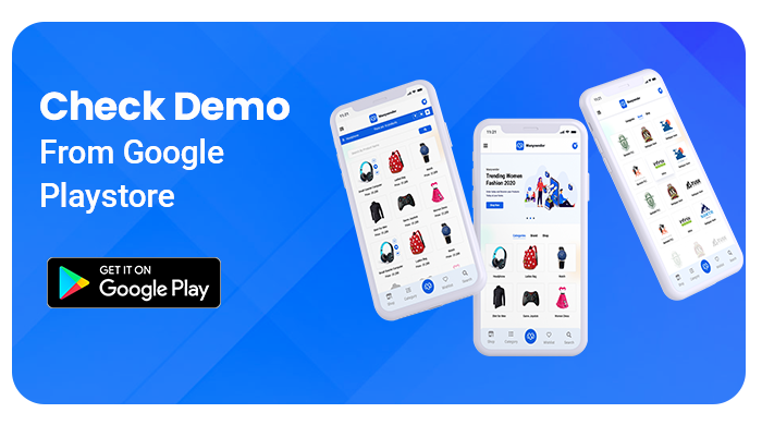 Manyvendor eCommerce Customer Mobile App - Flutter iOS & Android