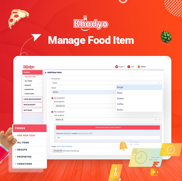 Khadyo - Restaurant Management Software and Restaurant POS with Online Food Ordering Website