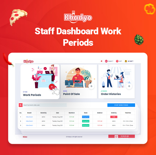 Khadyo - Restaurant Management Software and Restaurant POS with Online Food Ordering Website