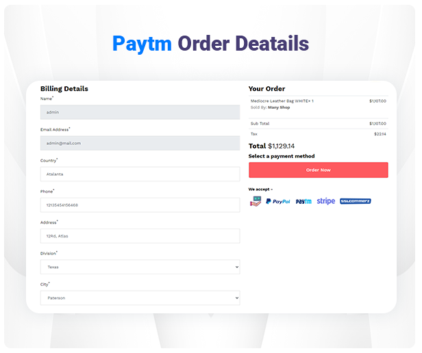 Manyvendor CMS Paytm Addon - 4