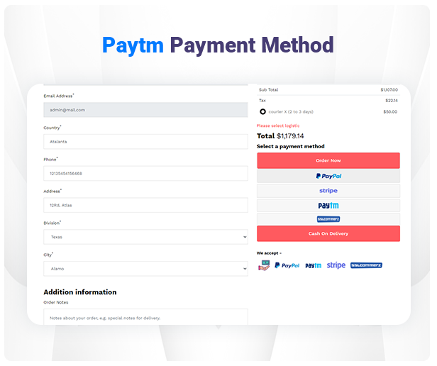 Manyvendor CMS Paytm Addon - 5